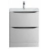 BelBagno Тумба для умывальника ANCONA-N 600 Bianco Lucido
