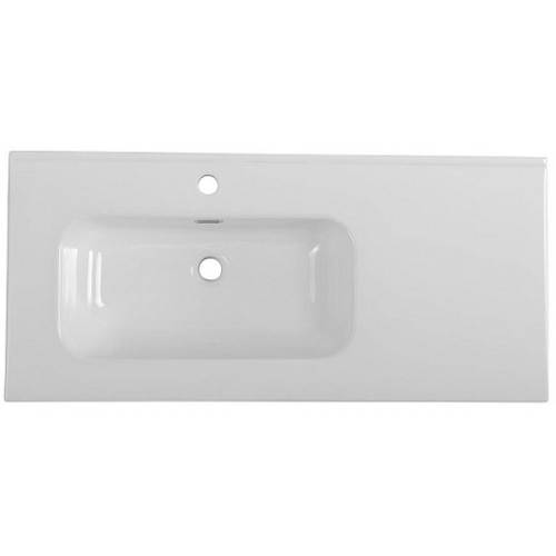 BelBagno Тумба с раковиной Kraft 120 L подвесная Rovere Tabacco