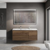 BelBagno Тумба с раковиной Kraft 120 L подвесная Rovere Tabacco