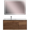 BelBagno Тумба с раковиной Kraft 120 L подвесная Rovere Tabacco