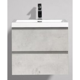 BelBagno Тумба для умывальника LUCE-600 Stucco Cemento Leggero