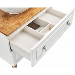 ASB-Woodline Тумба под раковину Каталина 80 white