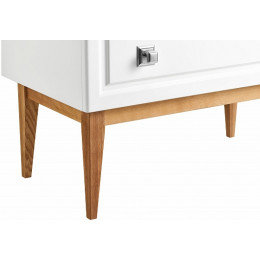 ASB-Woodline Тумба под раковину Каталина 80 white