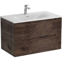 BelBagno Тумба с раковиной Etna 90 подвесная Rovere Moro с раковиной BB-8099-90