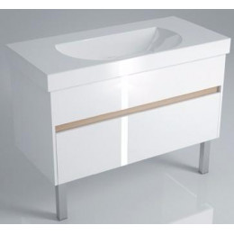 Kerama Marazzi Тумба для умывальника BUONGIORNO 100 белая, напольная