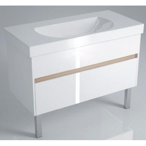Kerama Marazzi Тумба для умывальника BUONGIORNO 100 белая, напольная