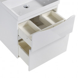 BelBagno Тумба с раковиной Marino-H60 60 Bianco Lucido