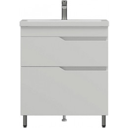 Corozo Тумба с раковиной Теона 70 Z2 белая