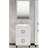 ASB-Mebel Мебель для ванной Санта 60 белая матовая