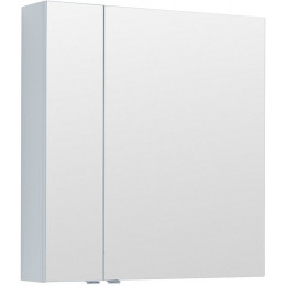 Aquanet Зеркальный шкаф Алвита New 80 белый матовый