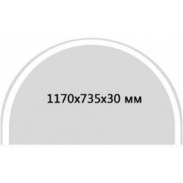 De Aqua Зеркало Эскалада ESK 401 117