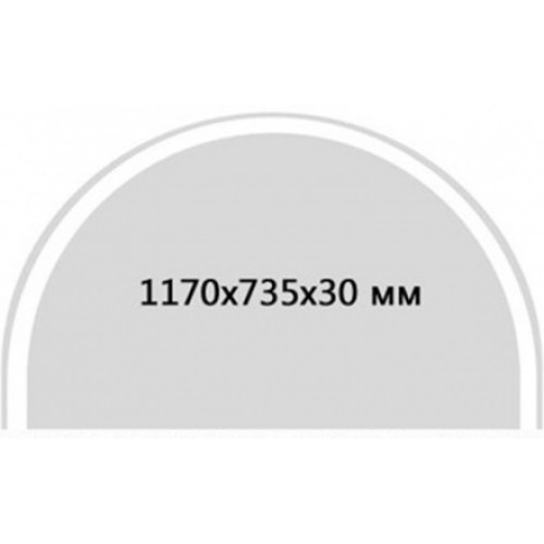 De Aqua Зеркало Эскалада ESK 401 117