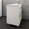 Comforty Тумба с раковиной Модена 75 белая матовая