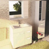 Comforty Тумба с раковиной Модена 75 белая матовая