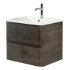 BelBagno Мебель для ванной Albano 60 подвесная Rovere Nature Grigio