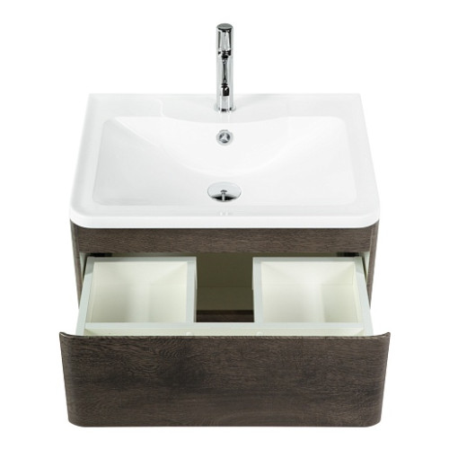 BelBagno Мебель для ванной Albano 60 подвесная Rovere Nature Grigio