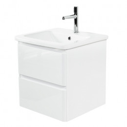 BelBagno Тумба с раковиной Albano-Cer 50 подвесная Bianco Lucido