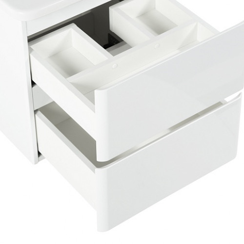 BelBagno Тумба с раковиной Albano-Cer 50 подвесная Bianco Lucido