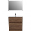 BelBagno Тумба с раковиной Kraft 100 напольная Rovere Tabacco с раковиной BB1000ETL