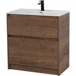 BelBagno Тумба с раковиной Kraft 100 напольная Rovere Tabacco с раковиной BB1000ETL