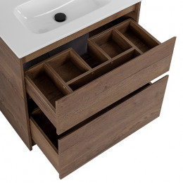BelBagno Тумба с раковиной Kraft 100 напольная Rovere Tabacco с раковиной BB1000ETL