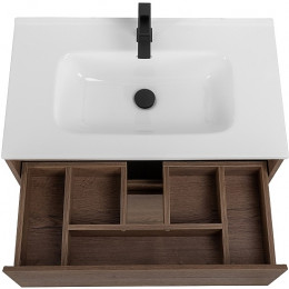 BelBagno Тумба с раковиной Kraft 100 напольная Rovere Tabacco с раковиной BB1000ETL