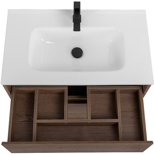 BelBagno Тумба с раковиной Kraft 100 напольная Rovere Tabacco с раковиной BB1000ETL
