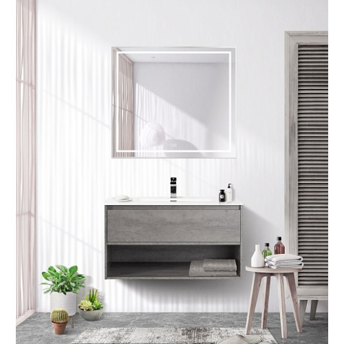 BelBagno Зеркало SPC-KRAFT-900-800-LED-TCH-WARM