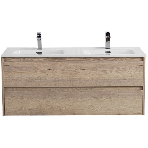 BelBagno Тумба с раковиной Kraft 120 подвесная Rovere Galifax Bianco