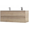 BelBagno Тумба с раковиной Kraft 120 подвесная Rovere Galifax Bianco