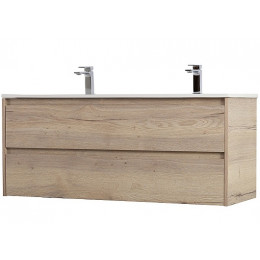 BelBagno Тумба с раковиной Kraft 120 подвесная Rovere Galifax Bianco