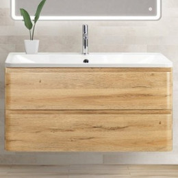 BelBagno Тумба с раковиной Albano 80 подвесная Rovere Rustico