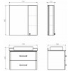 Comforty Тумба с раковиной Амстердам 75