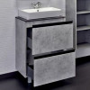 Comforty Мебель для ванной Эдинбург 60Н бетон светлый