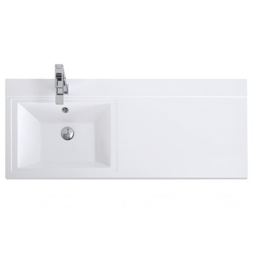 BelBagno Тумба с раковиной Kraft LVD 58 напольная Bianco Opaco под стиральную машину левосторонняя