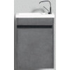 BelBagno Тумба для умывальника PIETRA MINI-460 R Stucco Cemento
