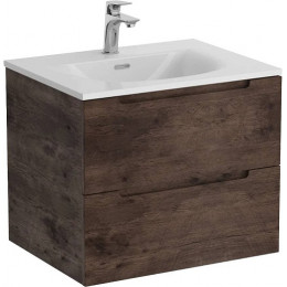 BelBagno Тумба с раковиной Etna 60 подвесная Rovere Moro с раковиной BB-8099-60