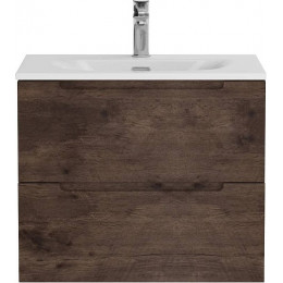 BelBagno Тумба с раковиной Etna 60 подвесная Rovere Moro с раковиной BB-8099-60
