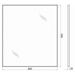 BelBagno Мебель для ванной Vittoria 90 Grigio Opaco с раковиной BB900/450-LV-ART-AST-NERO