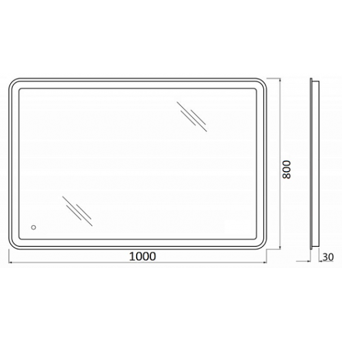 BelBagno Мебель для ванной Marino-H60 100 Rovere Moro