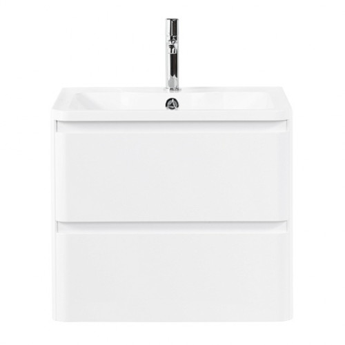 BelBagno Тумба с раковиной Albano 60 подвесная Bianco Lucido