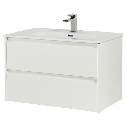 BelBagno Тумба с раковиной Kraft 100 подвесная Bianco Opaco