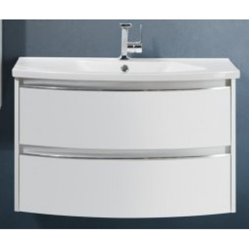 BelBagno Тумба с раковиной PROSPERO BB600DVC/BL Bianco Lucido