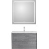 BelBagno Мебель для ванной Kraft 39 80 Cemento Grigio с раковиной BB-8099-3-80
