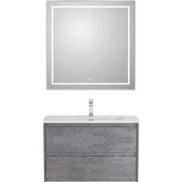 BelBagno Мебель для ванной Kraft 39 80 Cemento Grigio с раковиной BB-8099-3-80