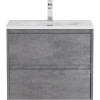 BelBagno Мебель для ванной Kraft 39 80 Cemento Grigio с раковиной BB-8099-3-80