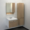 Comforty Зеркальный шкаф Рига 60 R дуб сонома