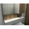 Comforty Зеркальный шкаф Рига 60 R дуб сонома