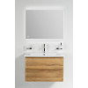 BelBagno Тумба с раковиной Albano-Cer 80 подвесная Rovere Rustico