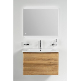 BelBagno Тумба с раковиной Albano-Cer 80 подвесная Rovere Rustico